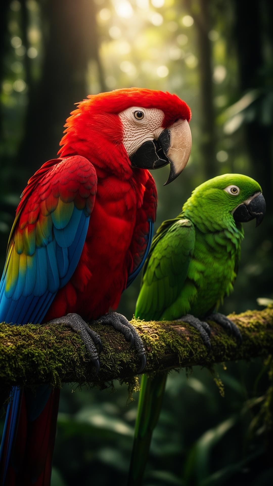 Scarlet macaw